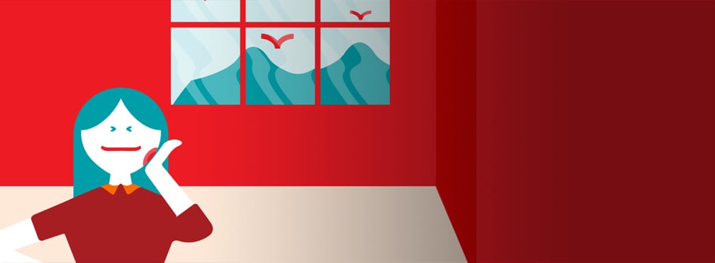 woman with mouth pain