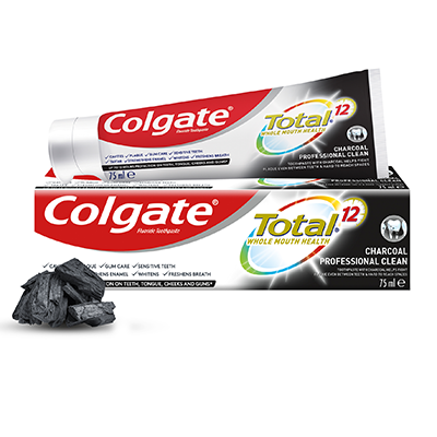 משחת שיניים טוטאל פחם